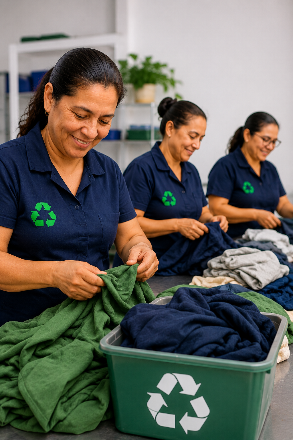Programa de reciclaje textil Servipacking